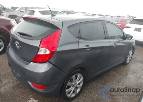 2012 Hyundai Accent Se z USA, uszkodzony, nr VIN KMHCU5AE0CU027605